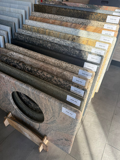 [CLEARANCE] 36 Inch Granite Vanity Countertop, No Backsplash