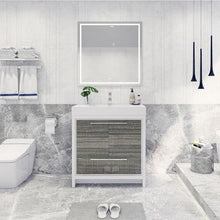 Load image into Gallery viewer, Dolce 36&quot; Freestanding Vanity With Single Reinforced Acrylic Sink
