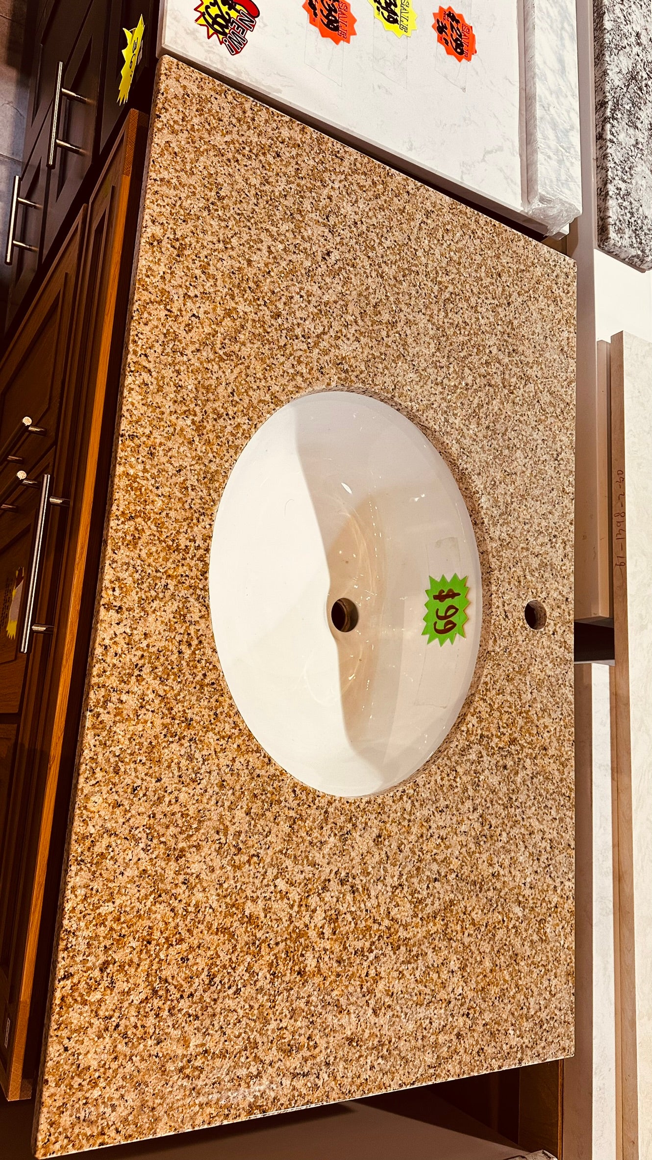 36 inch granite countertop with sink, clearance