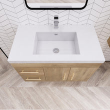 Load image into Gallery viewer, Elsa 36&quot; Wall Mounted Vanity With Reinforced Acrylic Sink
