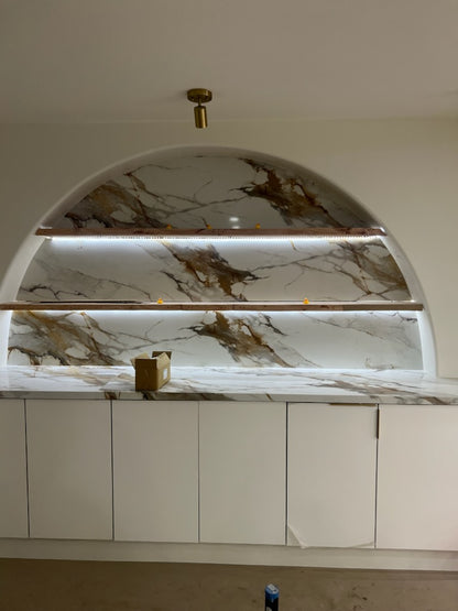 Endure Lumina Printed Surface Quartz Slab
