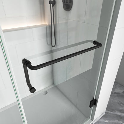Thalos Frameless Swing Shower Door by Lina Collection