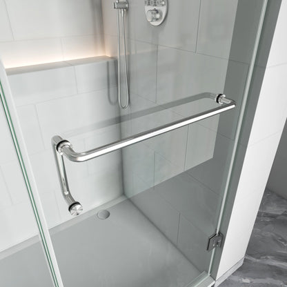 Thalos Frameless Swing Shower Door by Lina Collection