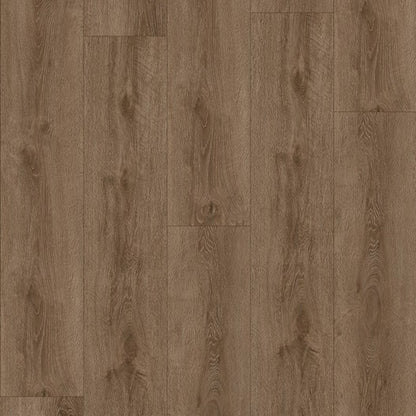 BC003 Builder's Choice waterproof SPC vinyl plank flooring, embossed matte wood look, attached 1 mm EVA pad
