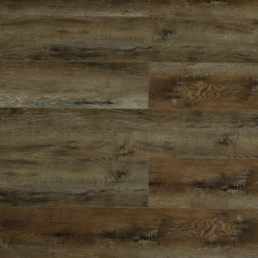 European Lyon waterproof SPC vinyl plank flooring, attached 1.5 mm IXPE pad, beveled 60 inch planks