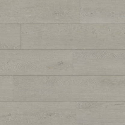 Lakeview Silverwood water resistant laminate flooring, AC5 commercial grade, EIR texture, matte wood look