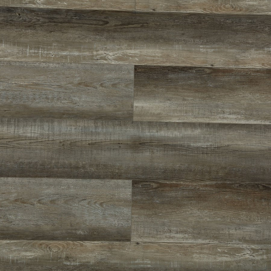 Metropolitan Los Angeles waterproof SPC vinyl plank flooring, beveled 48 by 9 inch planks, 20 mil wear layer