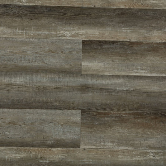 Metropolitan Los Angeles waterproof SPC vinyl plank flooring, beveled 48 by 9 inch planks, 20 mil wear layer