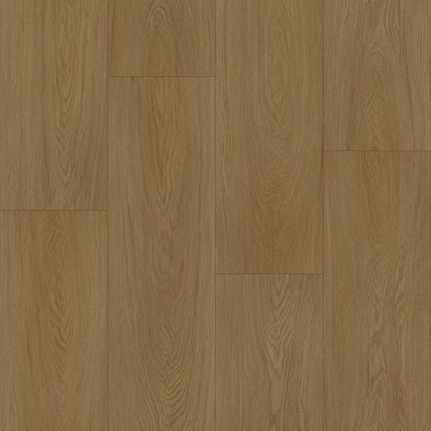 Myrtle Beach waterproof SPC vinyl plank flooring, attached 1.5 mm EVA pad, EIR texture, bevel edges