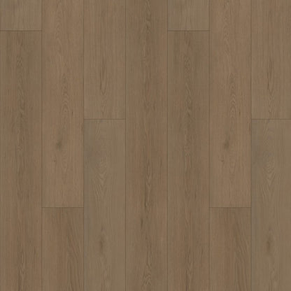 Natural Hot Springs waterproof SPC vinyl plank flooring, embossed matte wood look, bevel edges, 6 mm core
