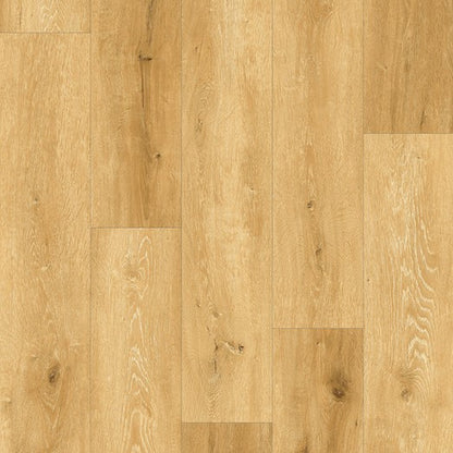 Natural Plus Glacier waterproof SPC vinyl plank flooring, EIR texture, bevel edges, 6 mm core