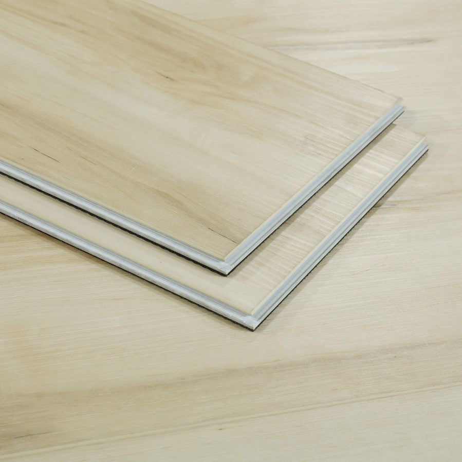 Paramount Coral waterproof SPC vinyl plank flooring, 8 mm core, bevel edges, embossed matte wood look