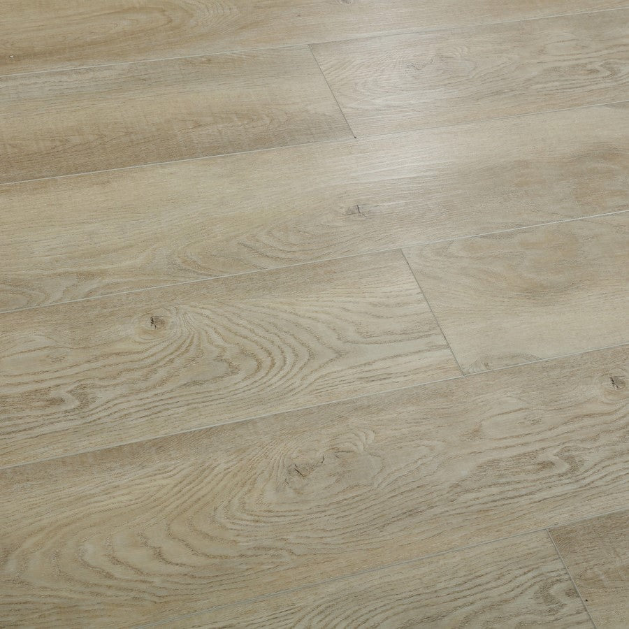 Paramount Pearl waterproof SPC vinyl plank flooring, 20 mil wear layer, embossed matte finish, 8 mm core