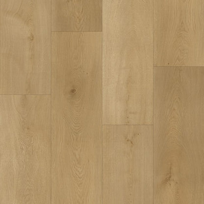 Santa Monica Beach waterproof SPC vinyl plank flooring, EIR grain texture, 6.5 mm core, Uniclic click-lock