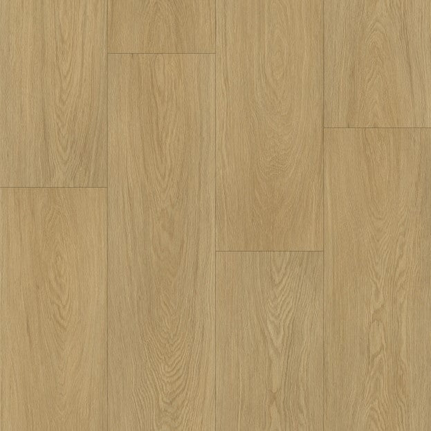 South Beach waterproof SPC vinyl plank flooring, 9 inch wide planks, matte wood look, EIR texture