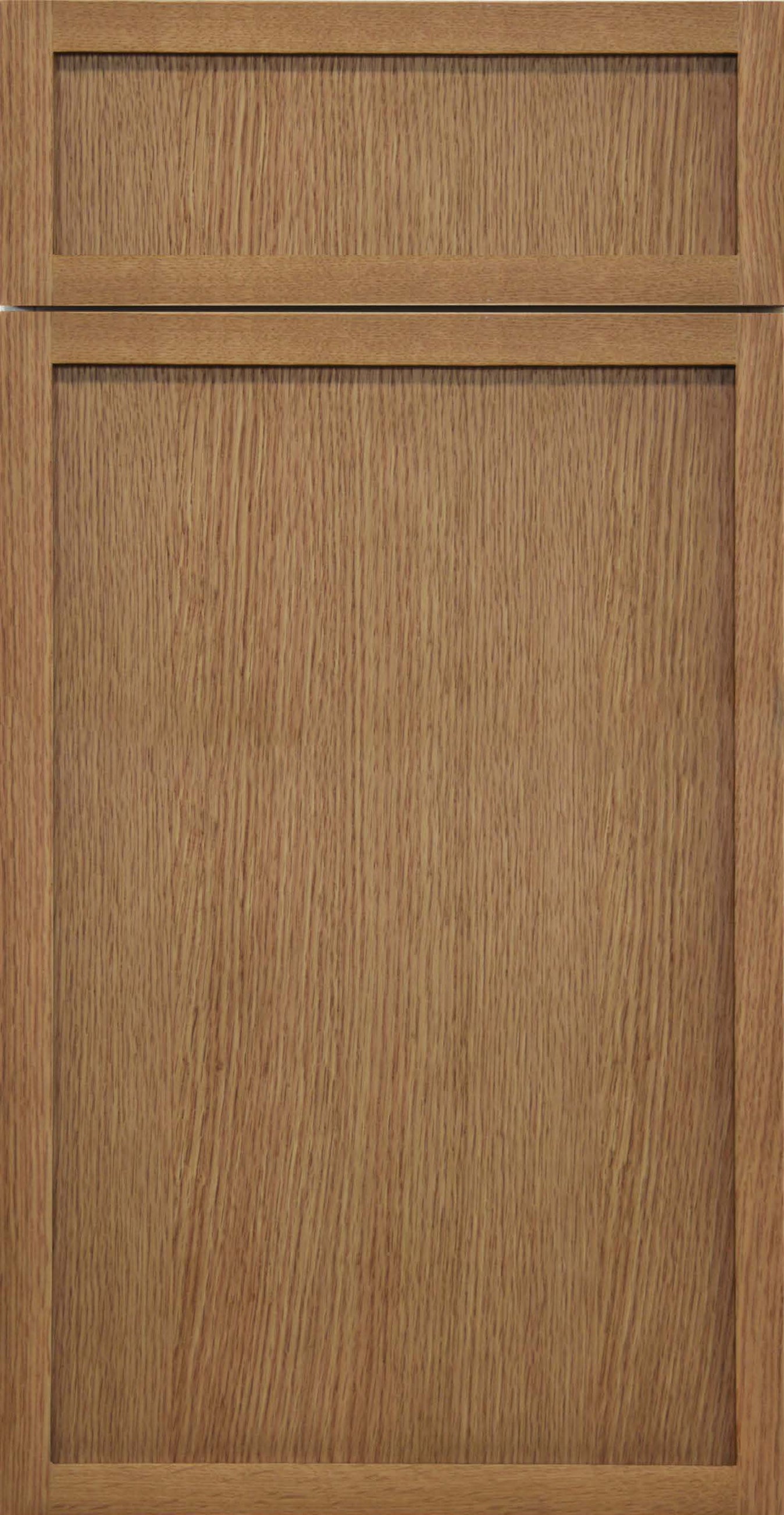 Arc-Frameless Slim Shaker Oak