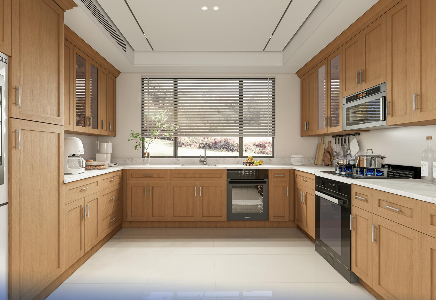 Arc-Oak Frameless Shaker
