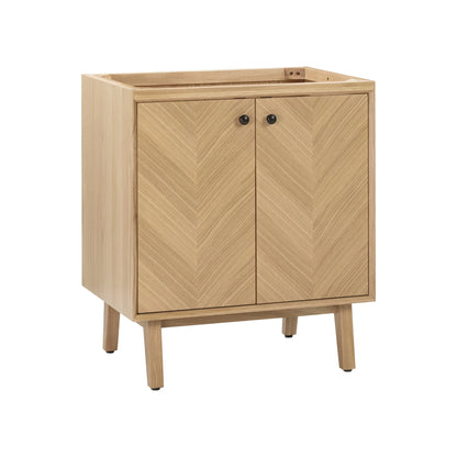 Adele 30" Freestanding Bathroom Vanity with Calacatta White Quartz Top and Vitreous China Undermount Sink