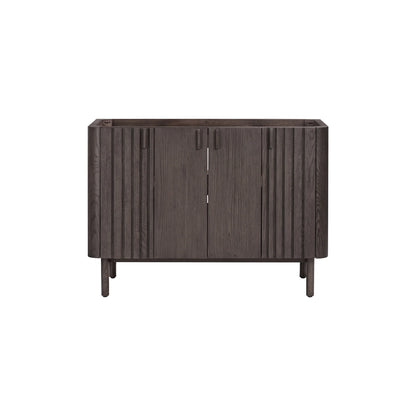 Blakely 48" Freestanding Bathroom Vanity with Calacatta White Quartz Top and Vitreous China Undermount Sink