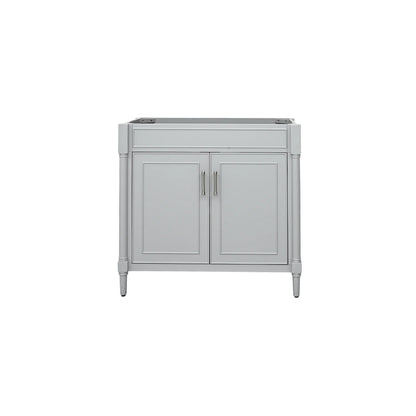Bristol 36" Freestanding Bathroom Vanity with Stone Top and Vitreous China Undermount Sink