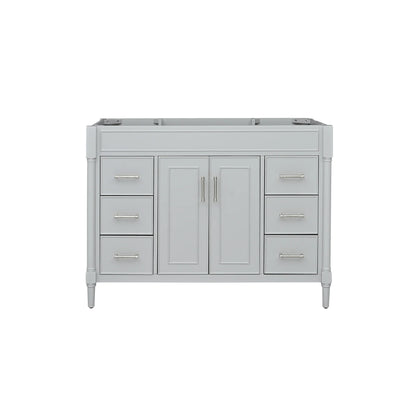 Bristol 48" Freestanding Bathroom Vanity with Stone Top and Vitreous China Undermount Sink