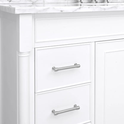Bristol 48" Freestanding Bathroom Vanity with Stone Top and Vitreous China Undermount Sink