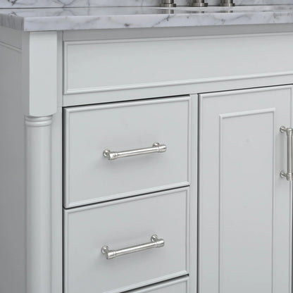 Bristol 48" Freestanding Bathroom Vanity with Stone Top and Vitreous China Undermount Sink