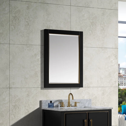 Mason Framed Mirror, wood framed rectangular wall mirror