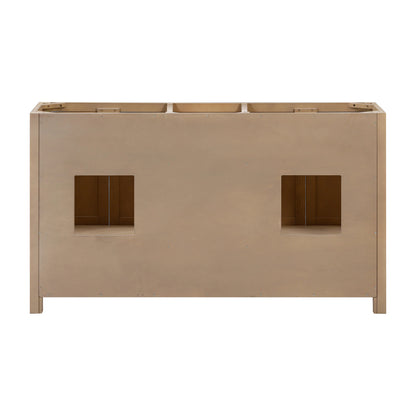 Modero 60" Freestanding Bathroom Vanity with Stone Top and Vitreous China Undermount Sink
