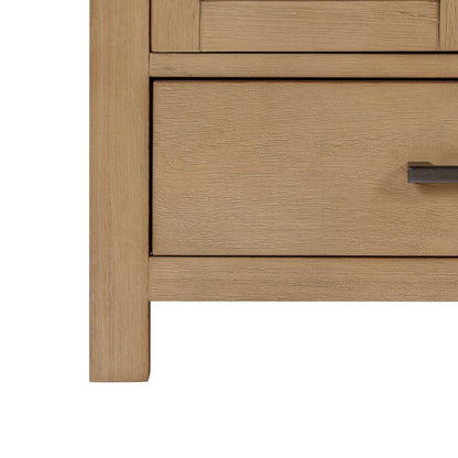 Modero 72" Freestanding Bathroom Vanity with Stone Top and Vitreous China Undermount Sinks