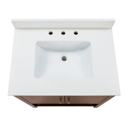Additional view 4 of Zoe 30 inch freestanding bathroom vanity