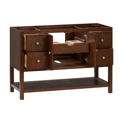 Additional view 10 of Zoe 48 inch freestanding bathroom vanity