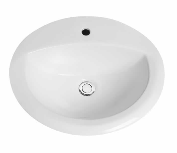 Bartholomew Round Top-Mount Sink