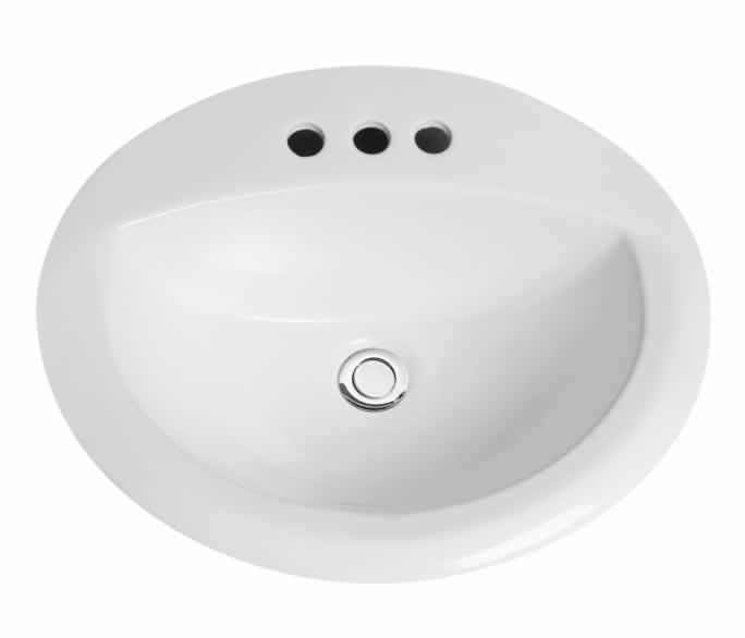 Bartholomew Round Top-Mount Sink