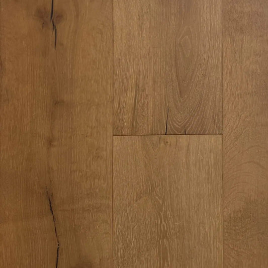 Elegant Copa Coast engineered European oak flooring, white washed, wire brushed, 9 inch wide boards