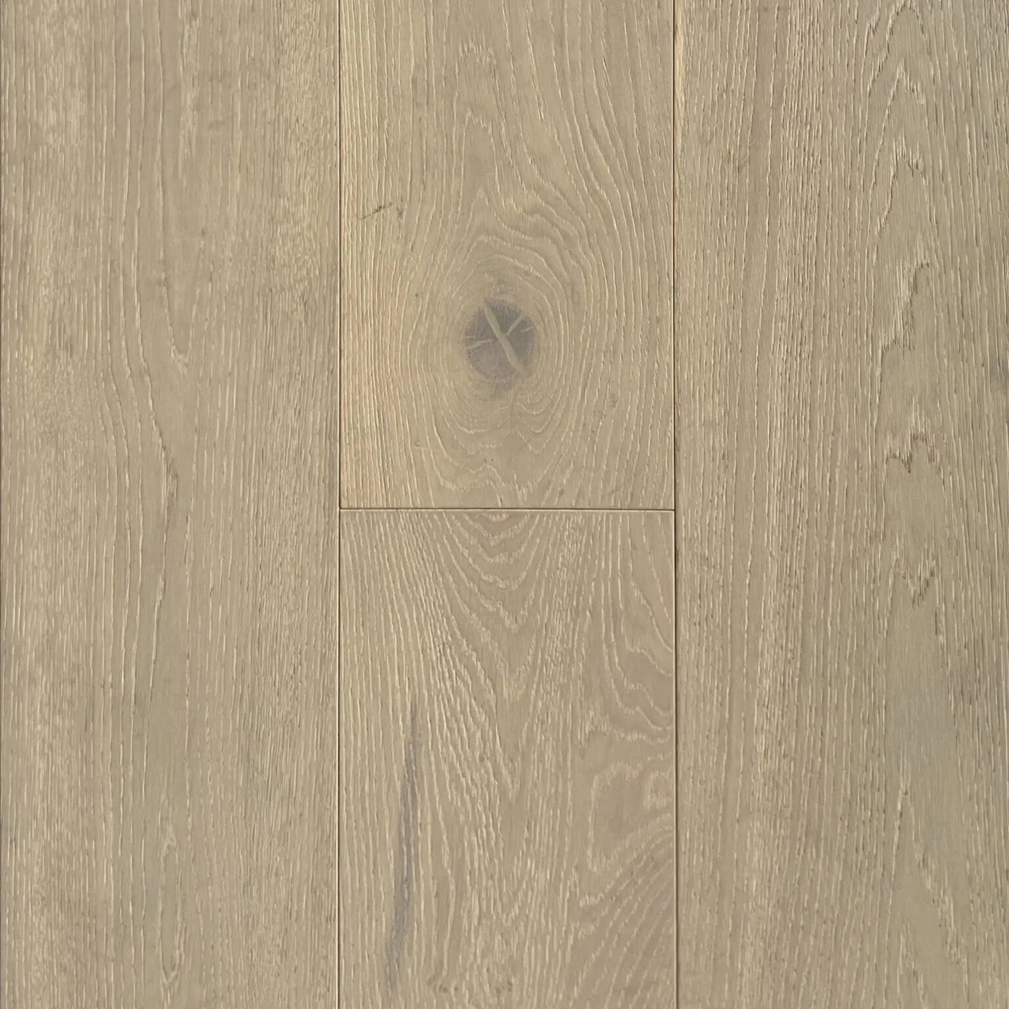 Elegant Solar Wind engineered European oak flooring, white washed, wire brushed, 9/16 inch thick, 9 inch boards