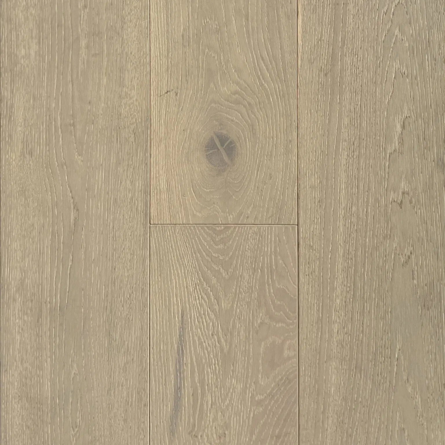 Elegant Solar Wind engineered European oak flooring, white washed, wire brushed, 9/16 inch thick, 9 inch boards