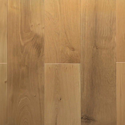 Everest Geneva engineered European oak flooring, hand scraped, wire brushed, 7 inch boards, random lengths to 72 inches