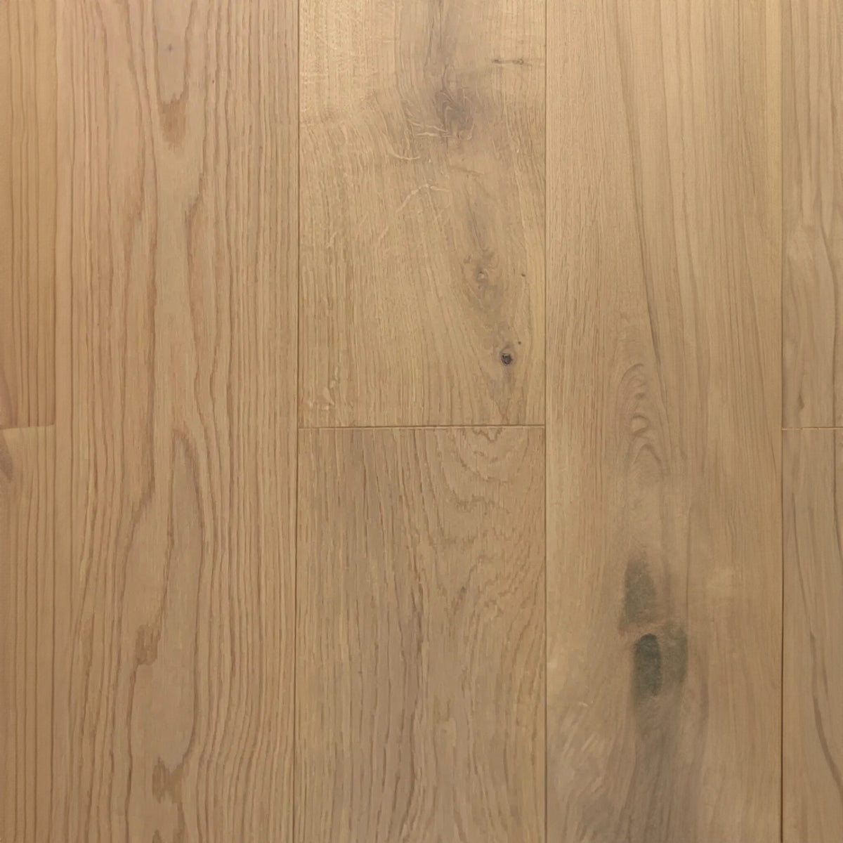 Everest North Ridge engineered European oak flooring, 4 mm wear layer, hand scraped, wire brushed, 7 inch boards