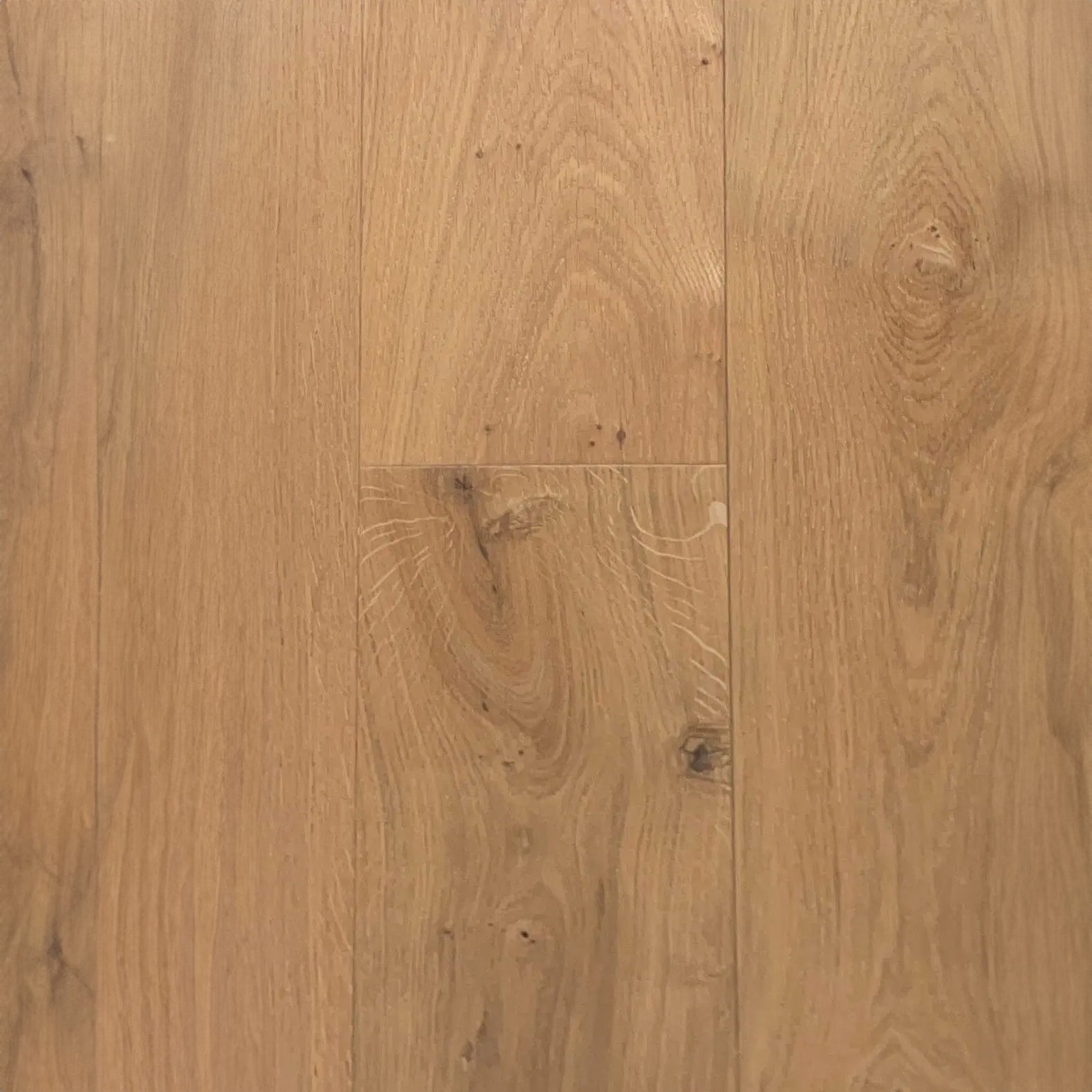 Everest Summit Point engineered European oak flooring, character CD grade, hand scraped, wire brushed, 9/16 inch thick