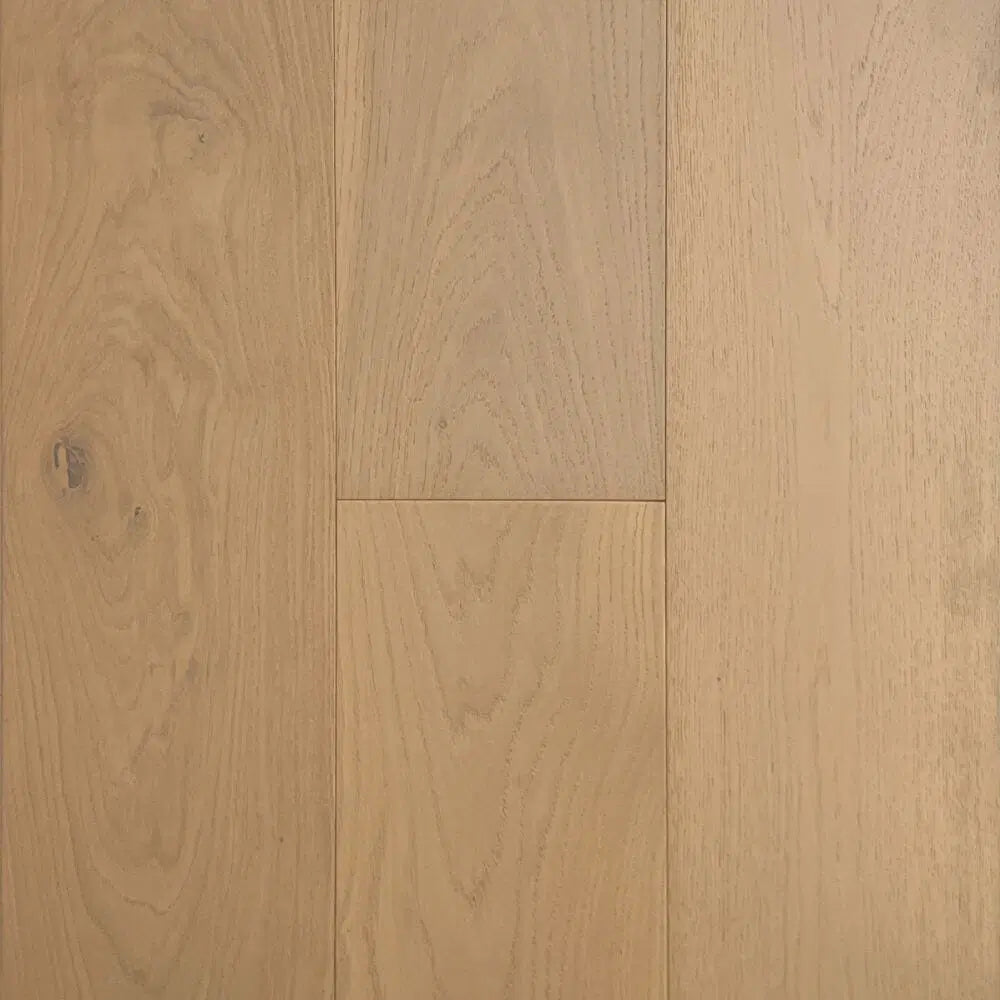 Exclusive Sahara Oak engineered European oak flooring, hand scraped and wire brushed, 10 inch wide boards
