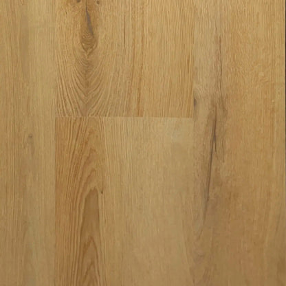 Horizon Harmony Gold Dust waterproof SPC vinyl plank flooring, matte wood look, EIR surface, micro-bevel edges