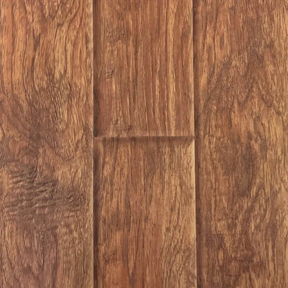 Imperial Royal Oak water resistant laminate flooring, handscraped texture, AC4 commercial grade, matte wood look
