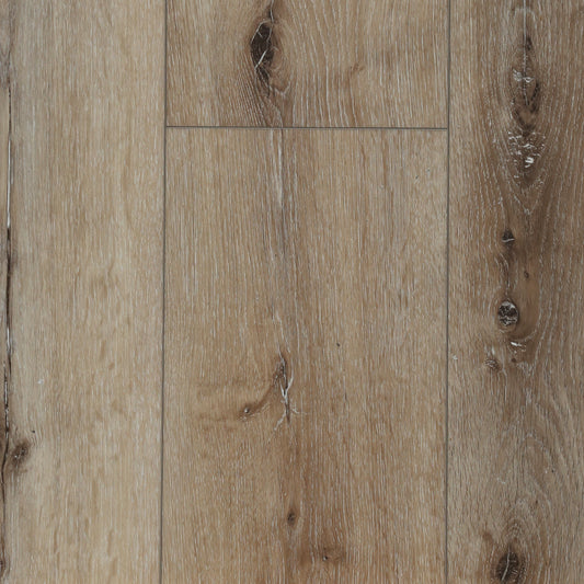 Isla Bora Bora waterproof SPC vinyl plank flooring, 20 mil wear layer, 60 inch planks, semi-matte wood look
