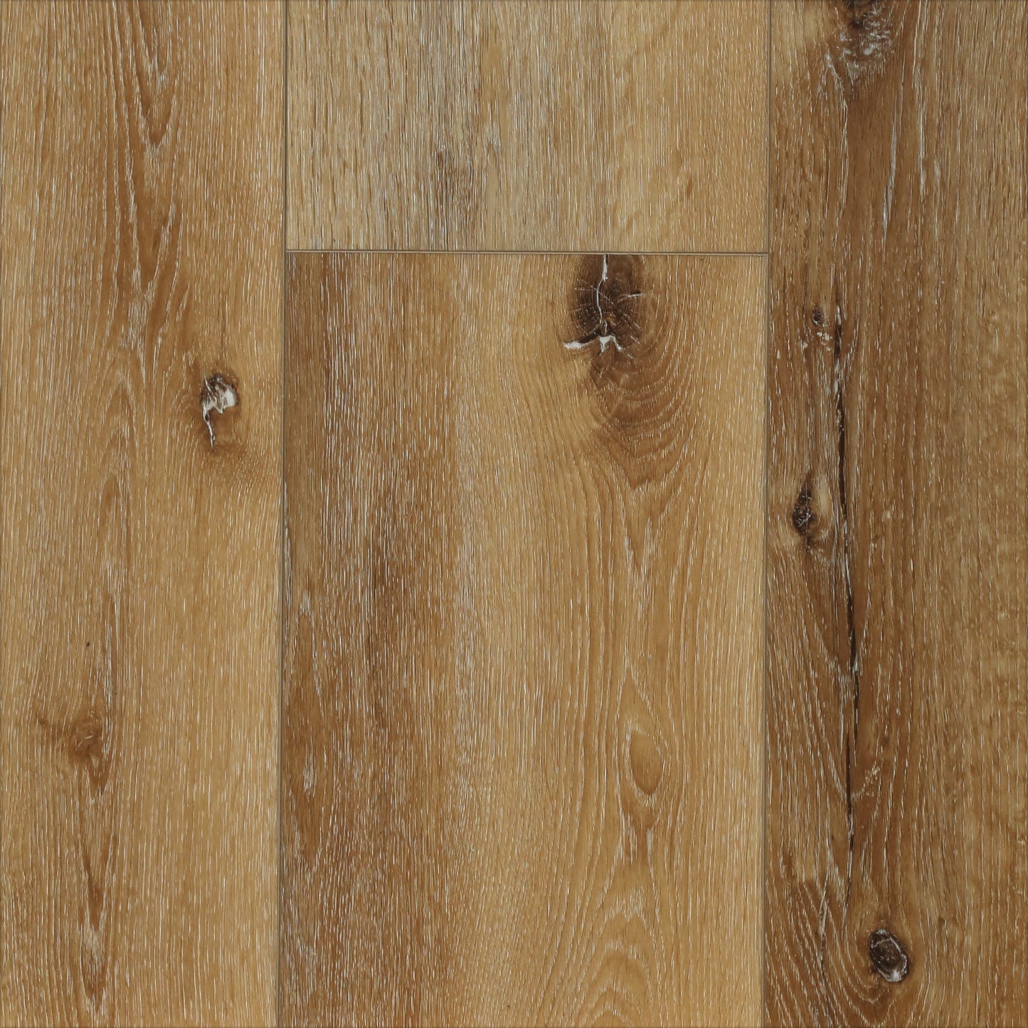 Isla Tahiti waterproof SPC vinyl plank flooring, 9 inch wide planks, bevel edges, semi-matte wood look