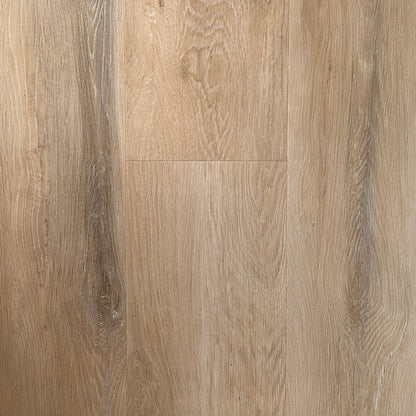 Oasis Haze waterproof SPC vinyl plank flooring, Unipush click-lock, 72 inch long planks, semi-matte wood look