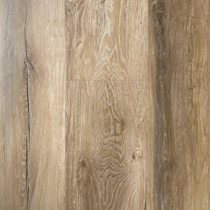 Oasis Lush waterproof SPC vinyl plank flooring, EIR texture, semi-matte wood look, 7 mm core