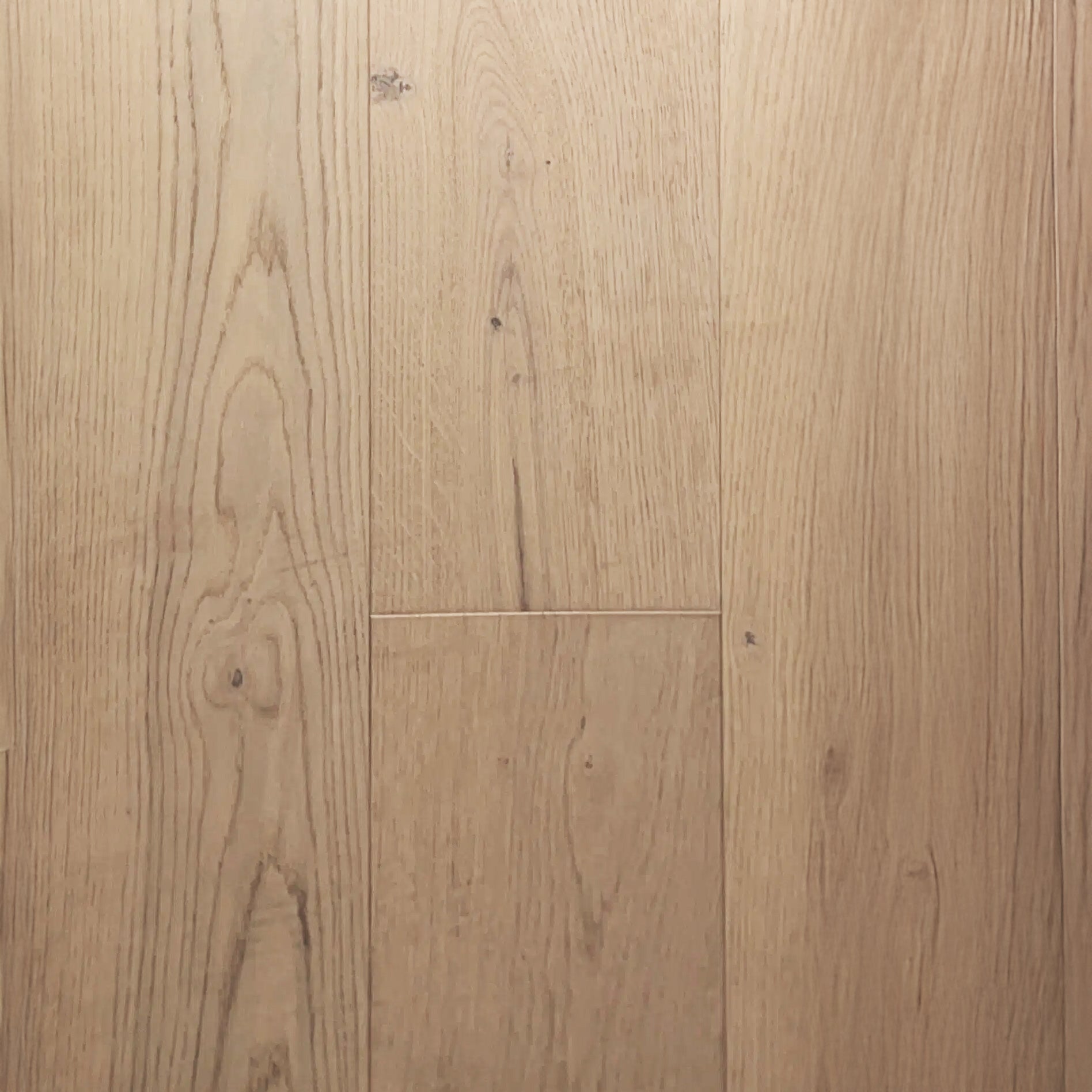 Playa Grande Malibu engineered European oak flooring, 3 mm wear layer, wire brushed, 7 inch wide boards