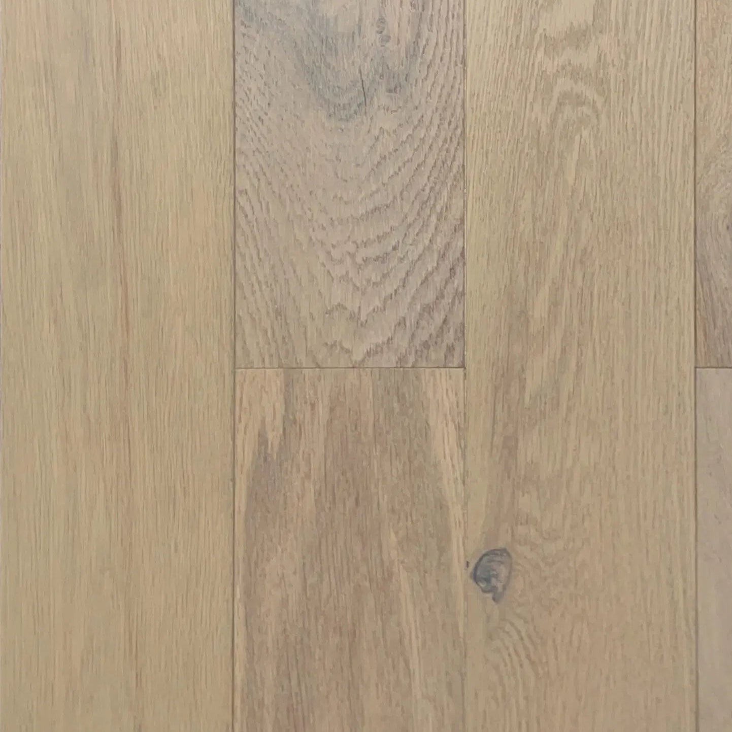 Summit Mountain Marina engineered European oak flooring, wire brushed, 3 mm wear layer, random lengths to 60 inches