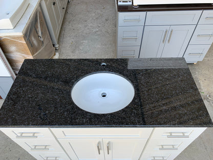 BCS-Angola Silver Black Granite Slab